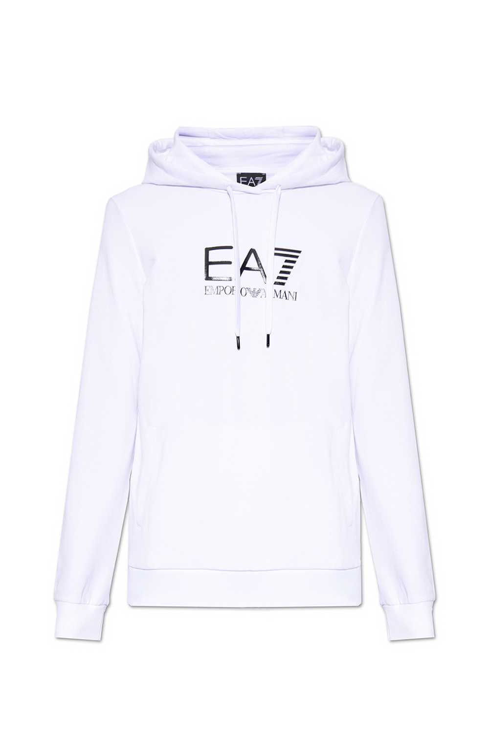 Ea7 white outlet hoodie